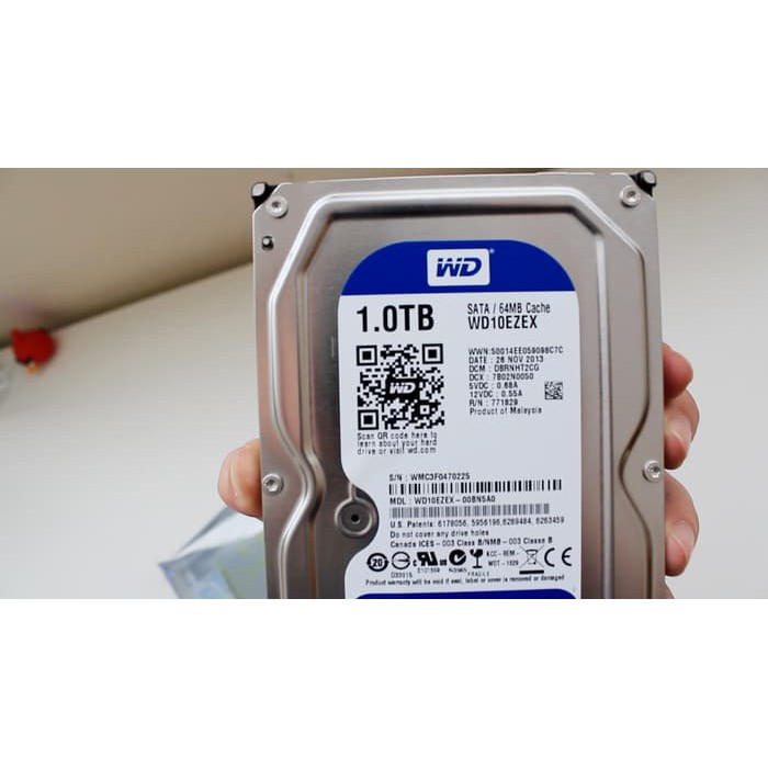 HARDDISK WDC 1 TB 7200 RPM (SATA3 6gb