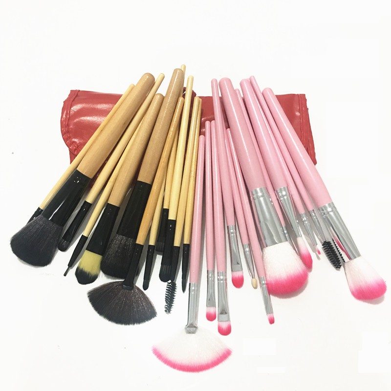 BRUSH MAKE UP SET BRUSH SET KUAS TABUNG KUAS MAKE UP SET 12PCS