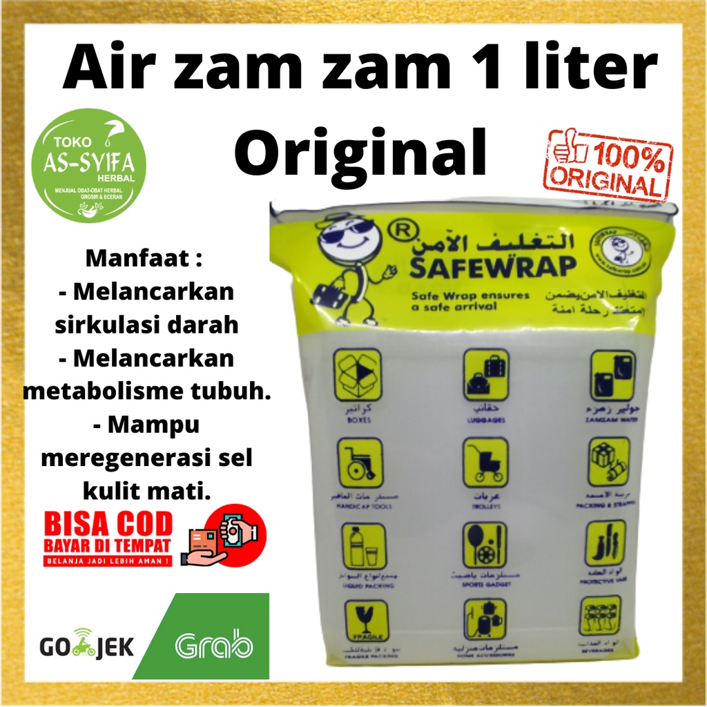 

Air Zam Zam 1 Liter Jaminan Original