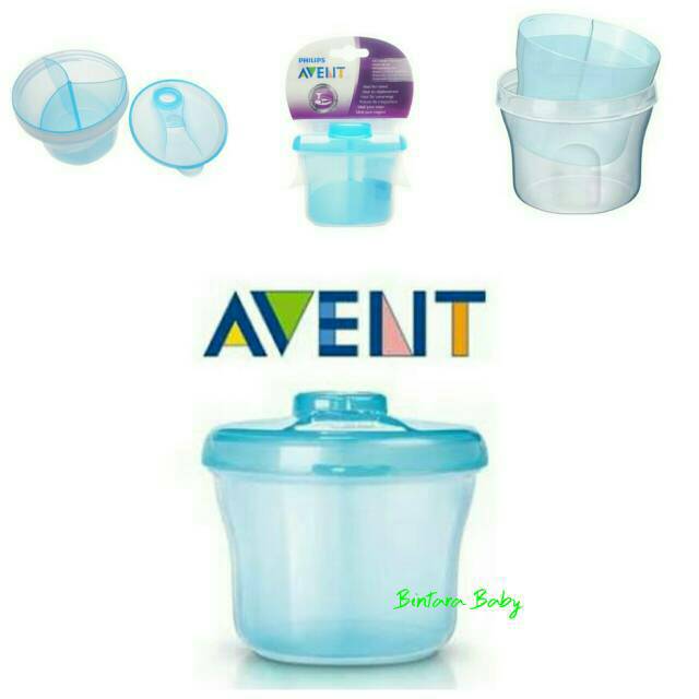 Philips Avent Milk Powder Dispenser Tempat Susu Formula/ Wadah Snack Bayi Philips Avent