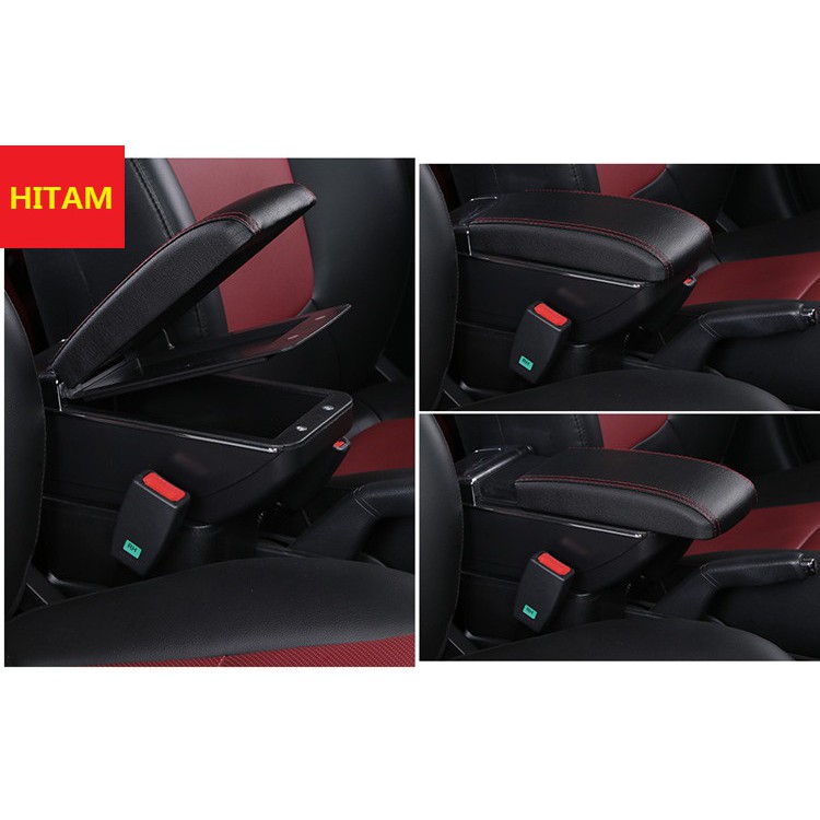 Arm Rest Box Kotak Alas Lengan HONDA CITY dual stack 7 Port USB Charger