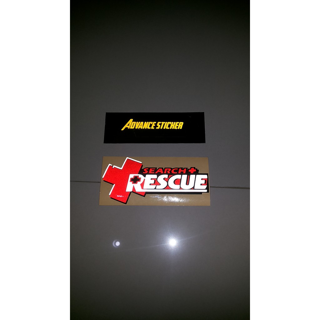 (stiker) sticker mobil search rescue