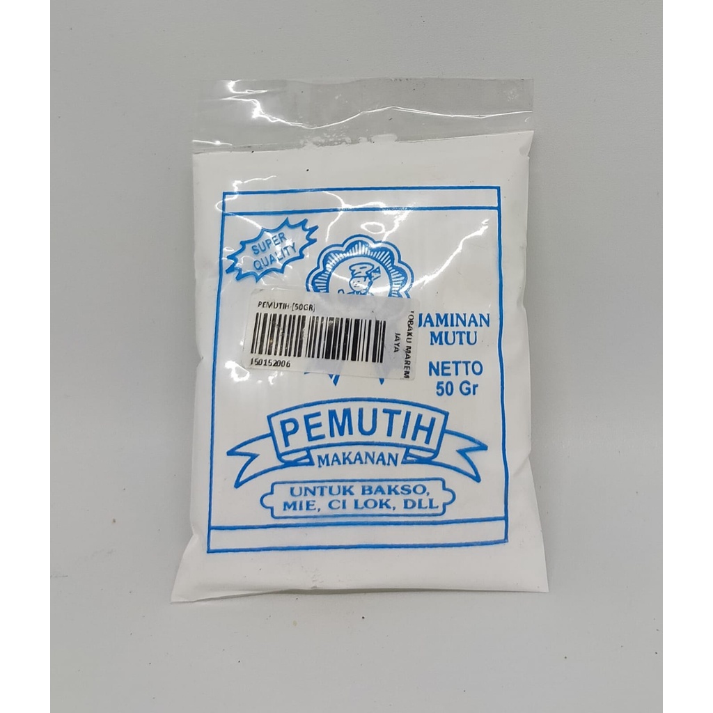 

Pemutih Makanan Super Opaque Food Grade 50 Gram