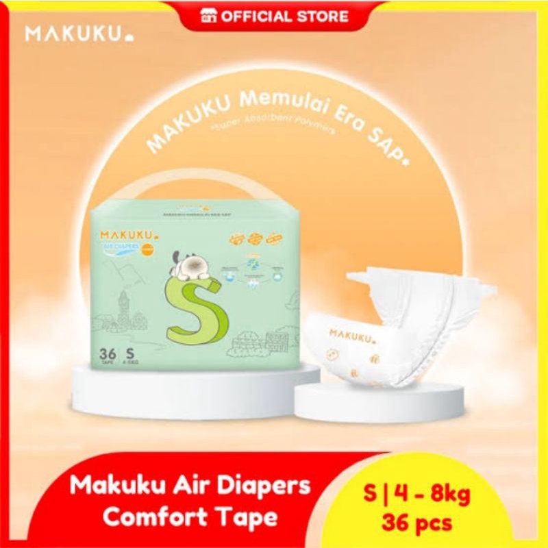 Makuku Diapers Comfort S 36