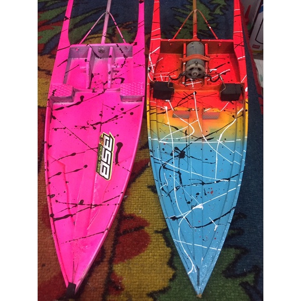 PERAHU/GUBANG MINI BALAP MOTIP