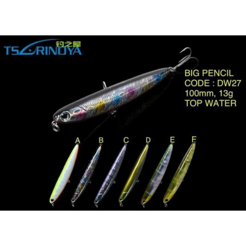 Lure / Umpan - Minnow Tsurinoya Dw27 Top Water