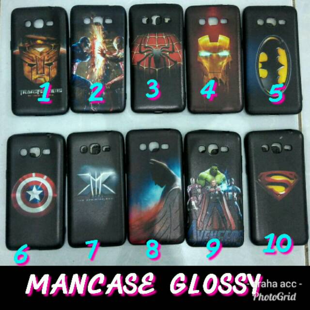 Softcase Marvel AVANGER OPPO NEO 7 SOFTCASE MAN CASE