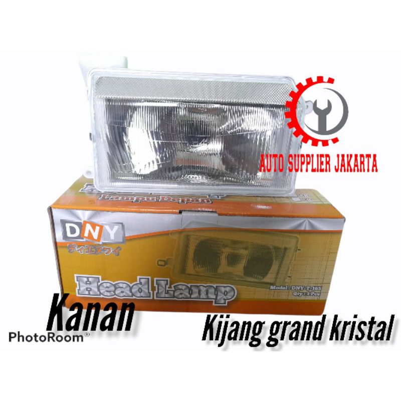 headlamp kijang grand kristal / lampu depan kijang grand kristal