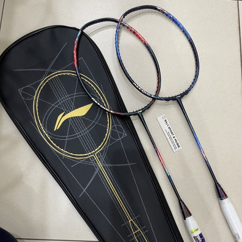 RAKET BADMINTON LINING AXFORCE 90 MAX DRAGON TIGER + TAS LINING - ORIGINAL RACKET