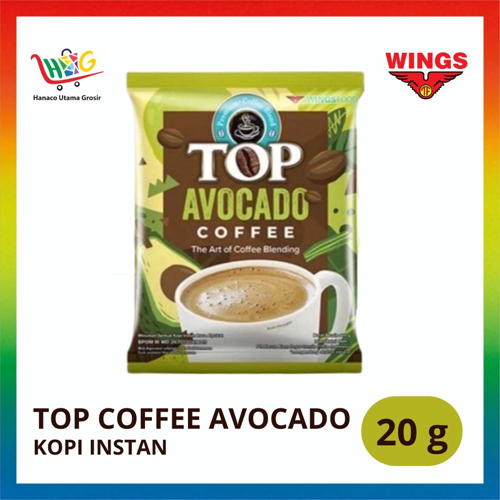 

Top Coffee Avocado Coffee 20 gram [ 1 PCS ]