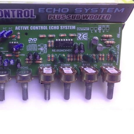 ♠ TONE CONTROL ECHO SUBWOOFER RANIC 690 TONE KONTROL DRAGON ECHO SUBWOOFER MICROPHONE ECHO KOMPLIT ♣