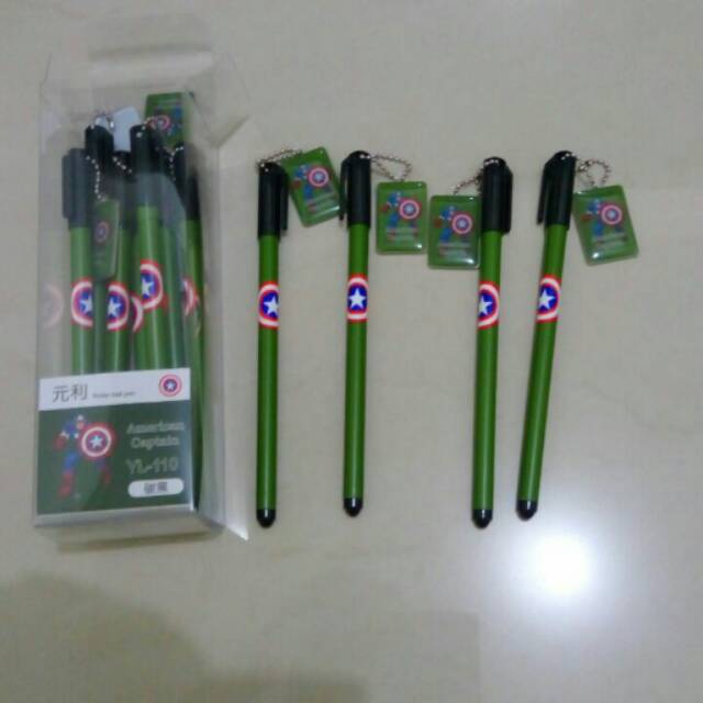 

Pulpen Captain America YL Hijau