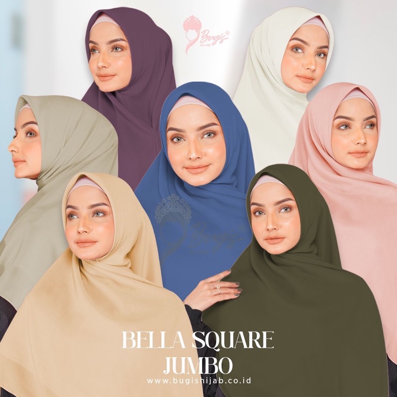 BUGIS HIJAB BELLA SQUARE SYAR’I JUMBO