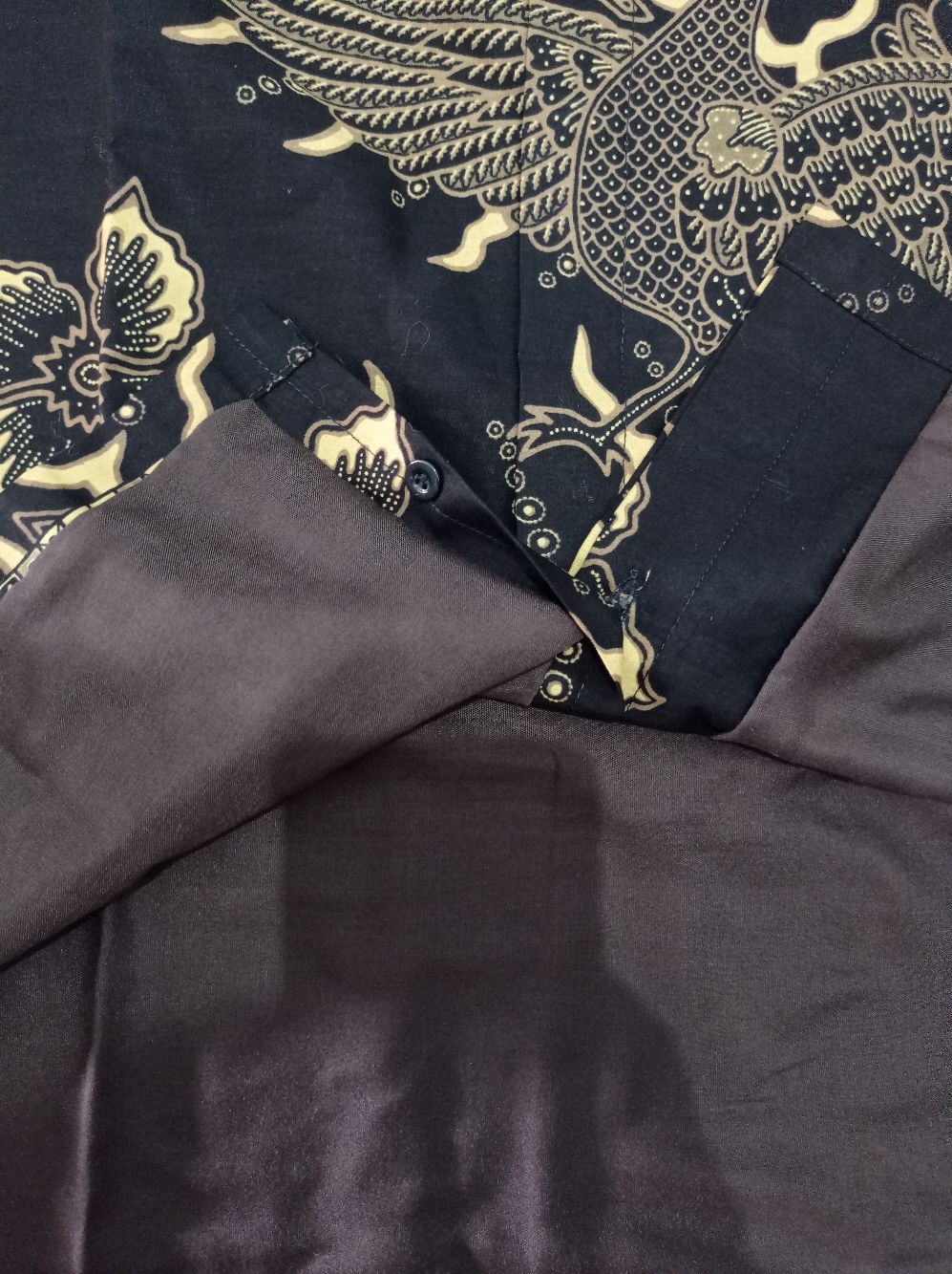 Kemeja Batik Prabu Bahan Katun Baturaden Reguler Fit B381