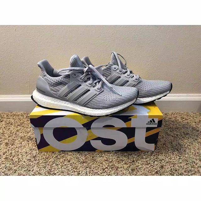 Sepatu ADIDAS UltraBoost 4.0 Grey Gray Perfect Kick Original PK Sneaker Pria Sepatu Pria Adidas
