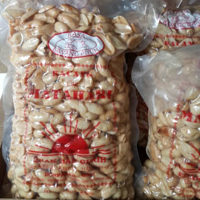 

Kacang Kapri Matahari Rasa Bawang Putih Biji Besar Kemasan 500gr
