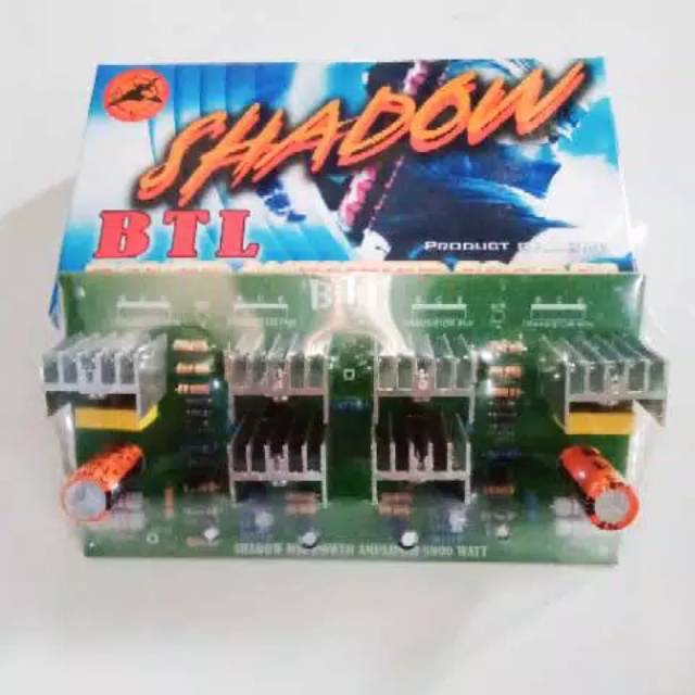 Shadow 5000W BTL Power Amplifier