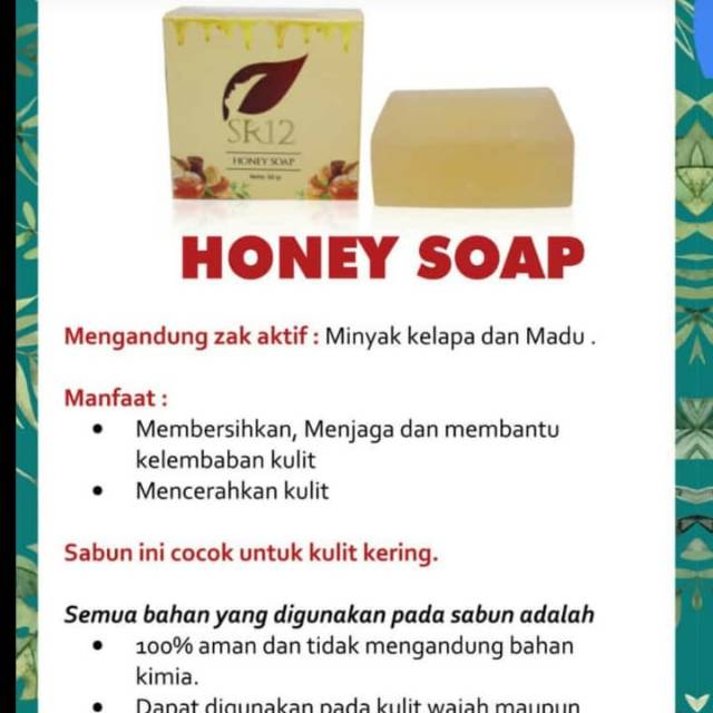 

Honey soap SR12