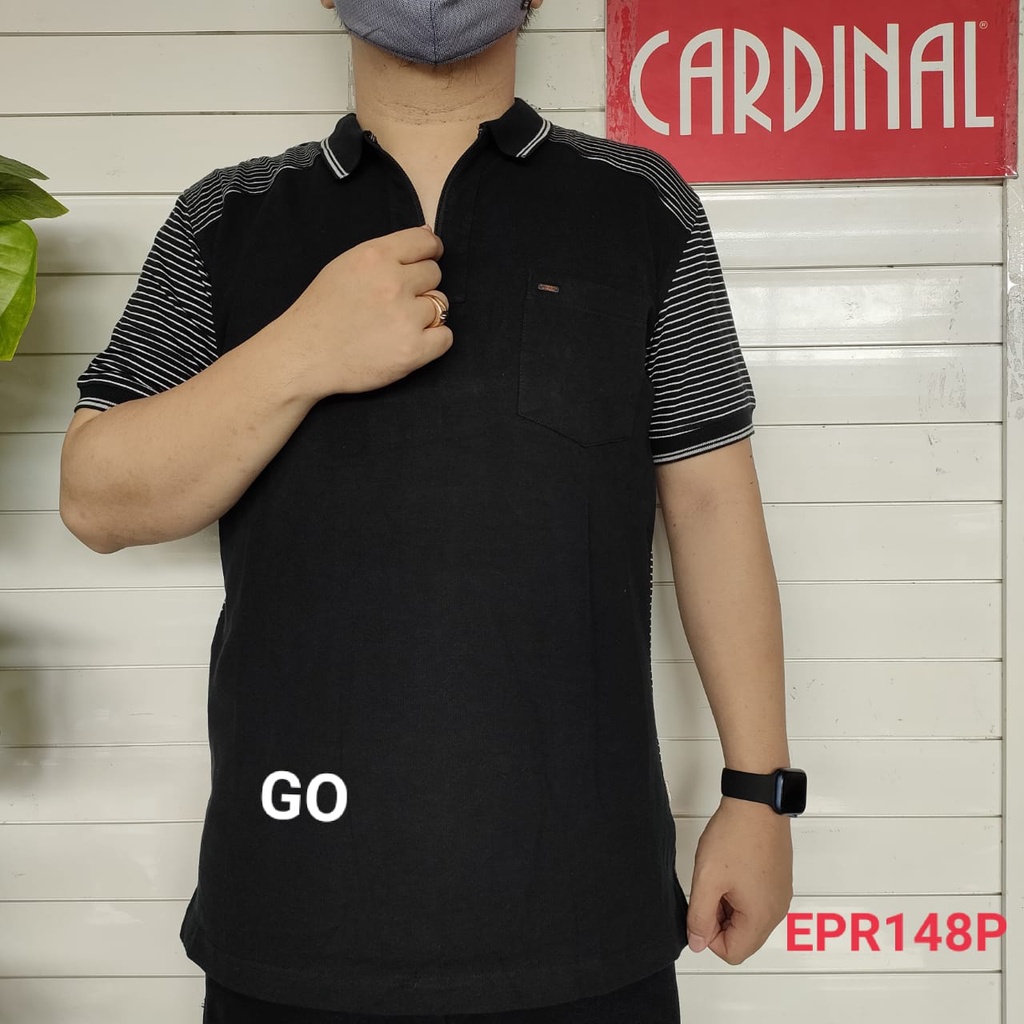 gof KPB CARDINAL KAOS POLO Cowok Kaos Pria Lengan Pendek Pakaian Laki Laki Dewasa Berkerah Casual