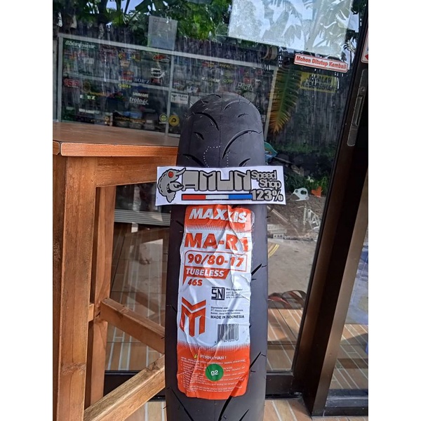 ban Maxxis MA-R1 BAN MAXXIS MA R1 UKURAN 90/80-17 SOFT COMPOUND Tubeless