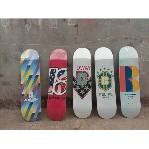 Planb Pro Skate Deck 31x8 Inch Bahan Maple Canandian Warnawarni Diy