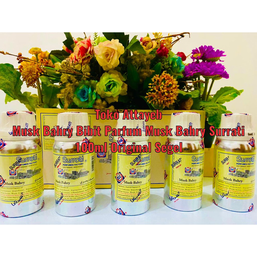 Musk Bahry Bibit Parfum Musk Bahry Surrati 100ml Original BerSegel