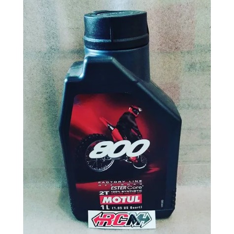 OLI MOTUL 2TAK 2T 2 TAK SAMPAING ESTER CORE OFF ROAD RACING 1LITER 1 L LITER ORI ORIGINAL MOTUL ASLI