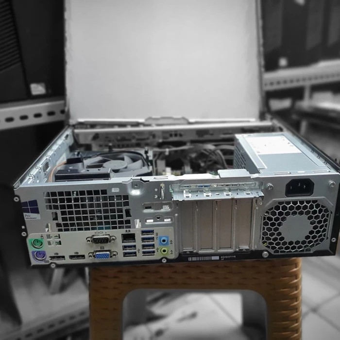 CPU HP ELITEDESK 800 G2 SFF CORE I5 GEN 6 RAM 8gb tanp hdd