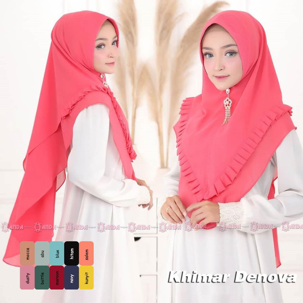 Khimar Hijab Sonarita Khimar Oneto /Hijab Khimar Simple / Hijab Instan Murah