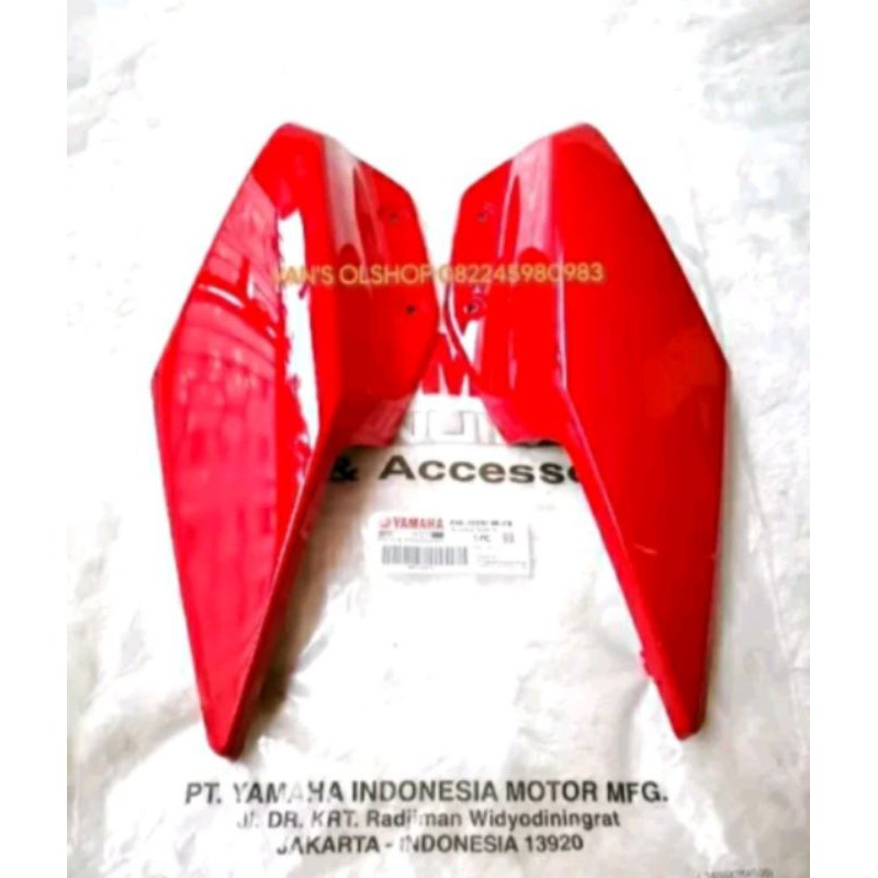 sayap depan kanan kiri new x ride 125 ori merah