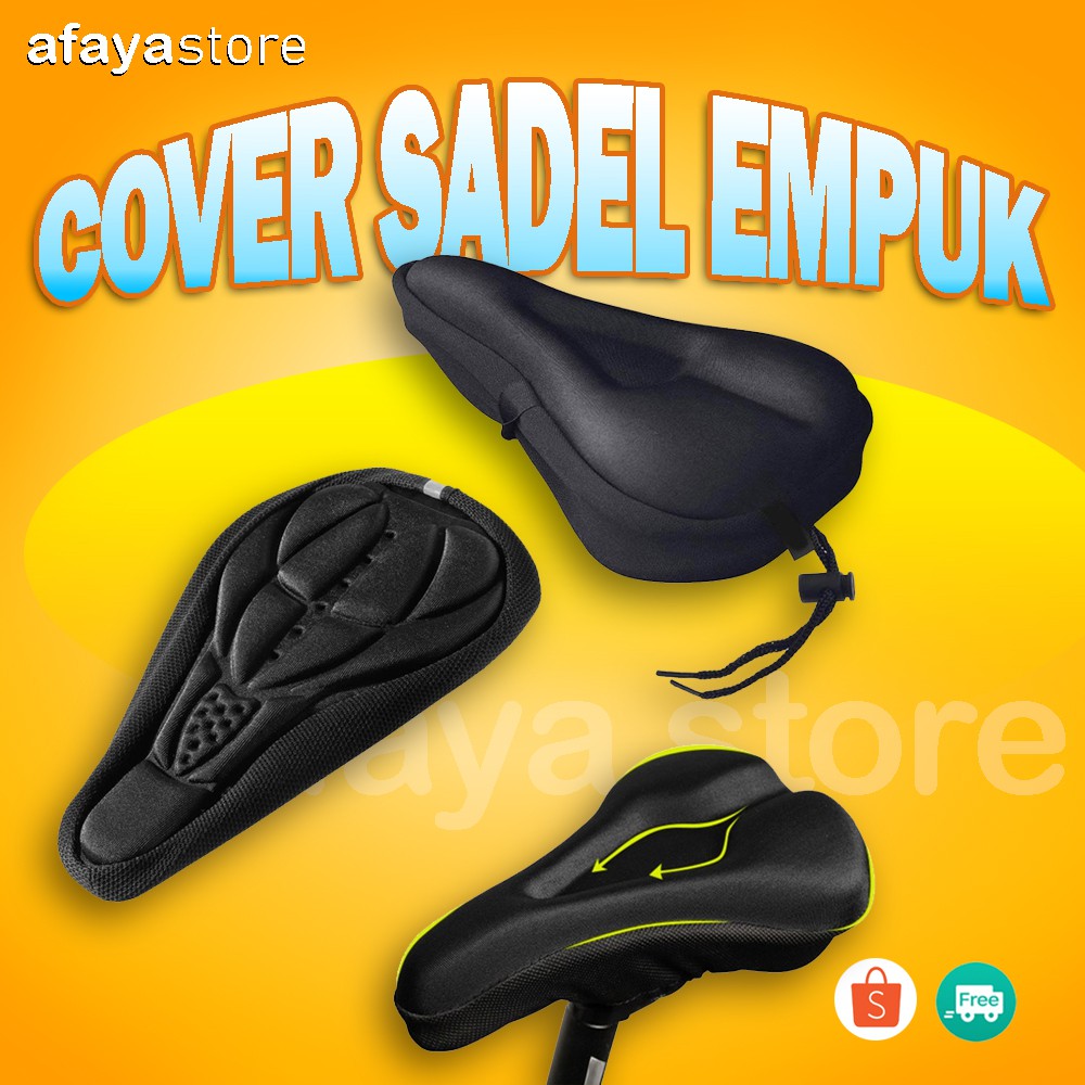 Cover Sadel  Sepeda  Sporty Empuk  dari Silicone Sponge 