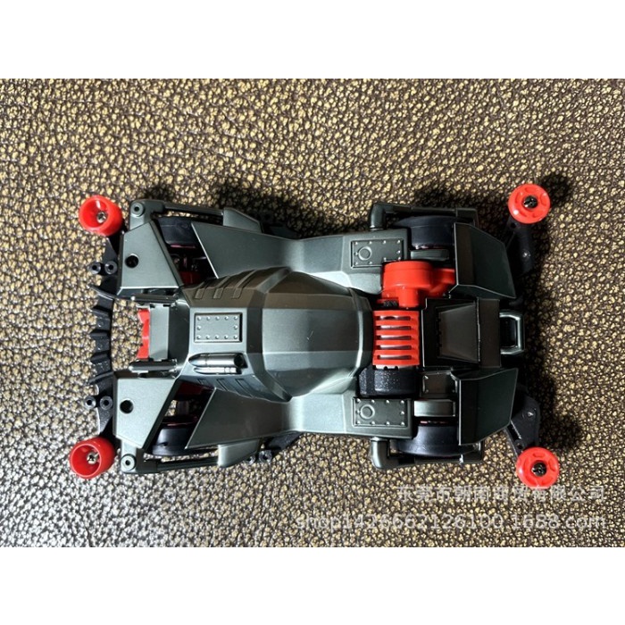 Mini 4wd Merk Daxing Brocken Gigant Black Metallic FM-A Chassis