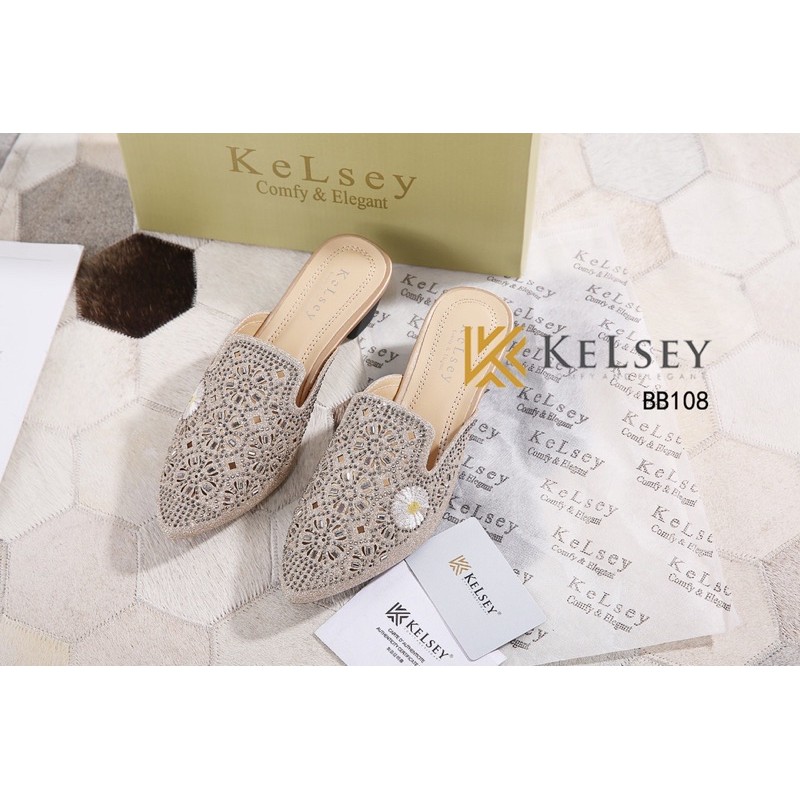 Sendal  Heels Wanita  Kelsey / Sendal Hak Tahu 5cm Wanita BB108