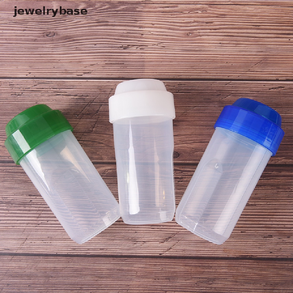 1 Pc Botol shaker protein Bahan Plastik Ukuran 250ml Untuk Olahraga fitness gym outdoor