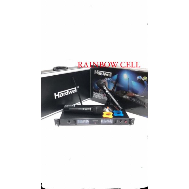 mic wireless HARDWELL JTS 7 MICROPHONE 2 HANDHELD JTS 7