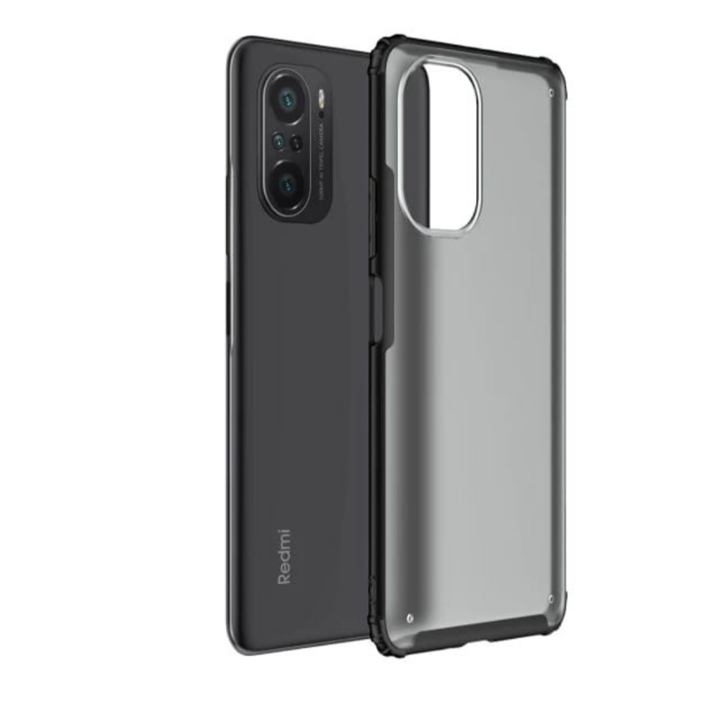 Frosted TRITONE Anti Crack Baby Skin POCO F3 case cover Casing