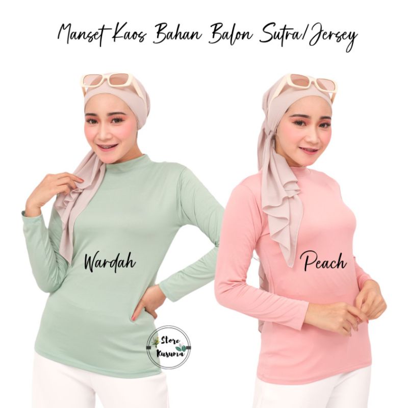 Inner kebaya size L /daleman kebaya bahan balon sutra