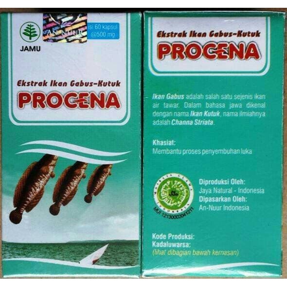 

Procena ekstrak ikan gabus kutuk jamu - ju1390