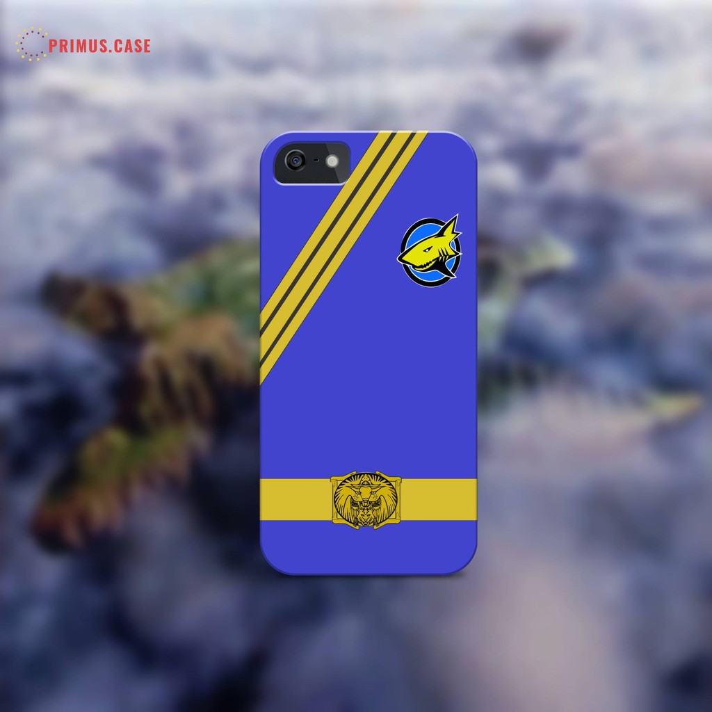 SHARK BLUE RANGER POWER RANGER WILD FORCE CASE