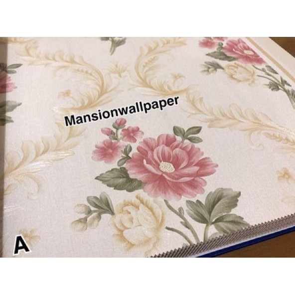 Baru Wallpaper Dinding Bunga Gold Emas Ornamen Klasik Mewah q Model Keren Best.