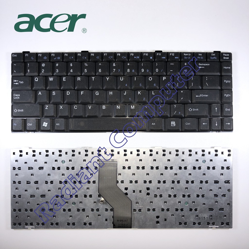 Keyboard Acer Travelmate 3200 3201 3202 BLACK