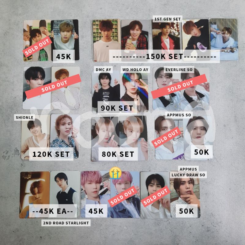 Astro Rocky Photocard PC Spring Up Autumn Story Summer Vibes Shionle Kihno Gateway All Yours Switch 