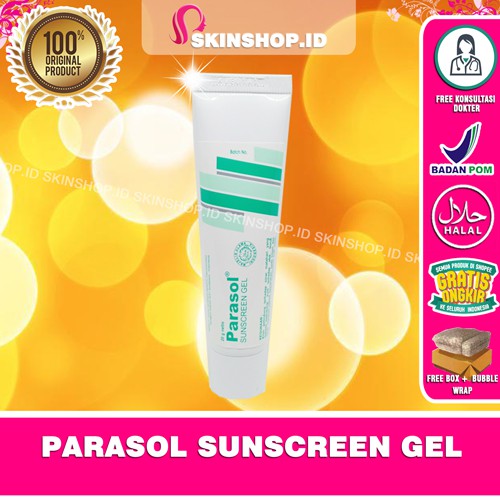 Parasol Sunscreen Gel 20gr Original / Krim Tabir Surya BPOM Aman