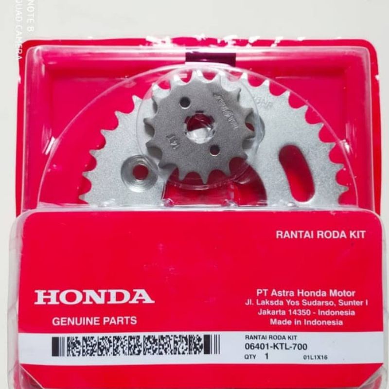 GEAR SET GEARSET SUPRA FIT NEW / Karisma / Supra Lama  KTL