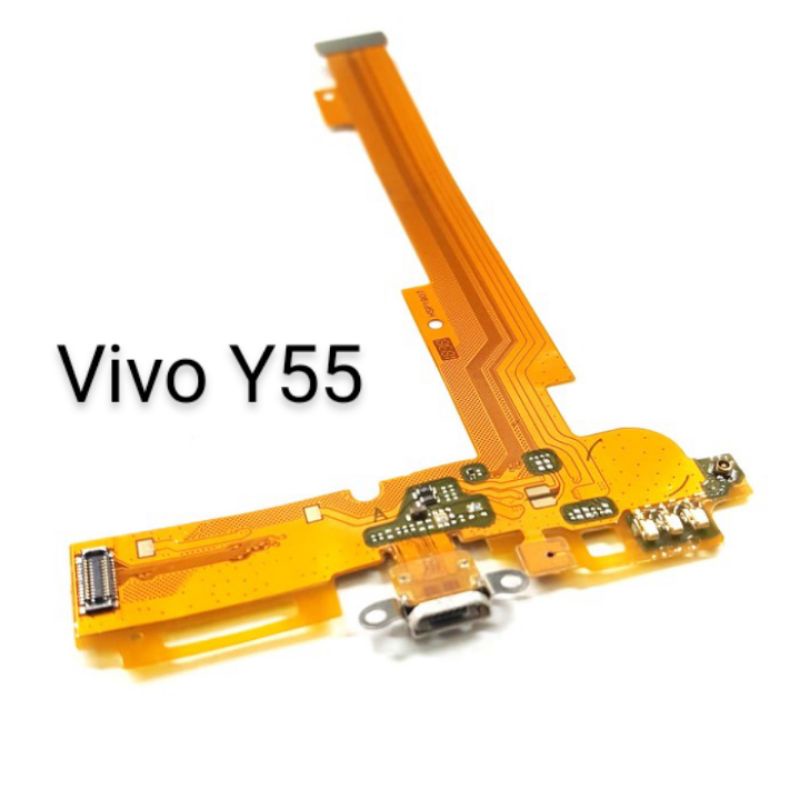 Flexible Connector Carger PCB Charger UI+ Papan Konektor Cas Vivo Y55 Y55s | Y 55 Original