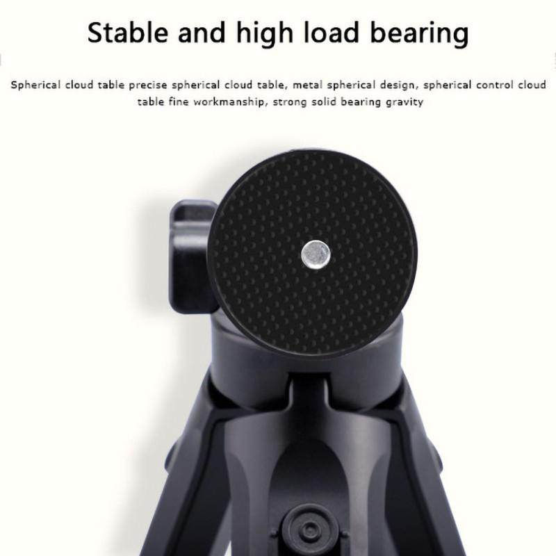 Braket Tripod holder Handphone Universal Retractable Untuk Siaran Langsung / iPhone / Android