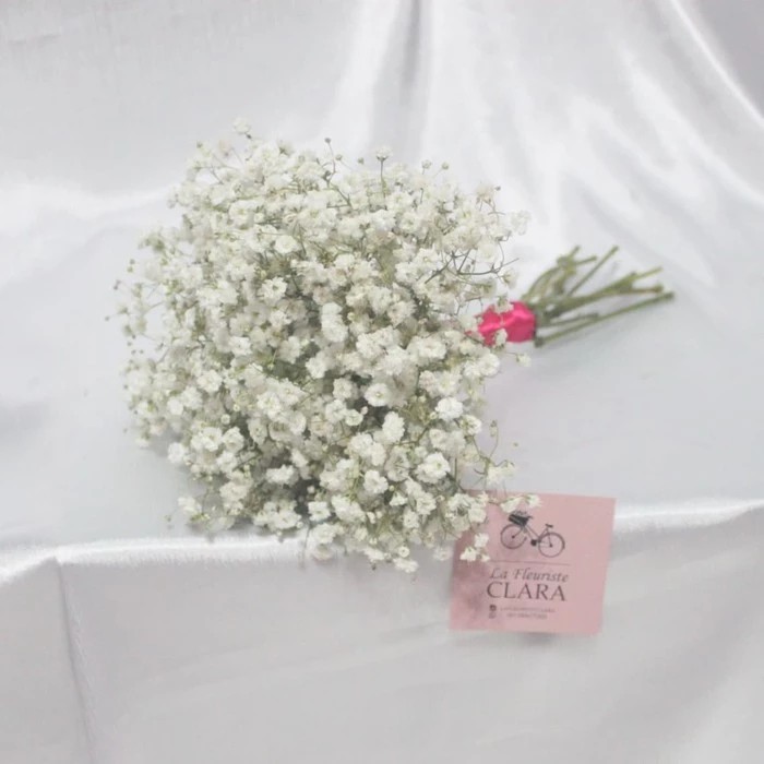 Buket Wedding baby breath / Merit W002