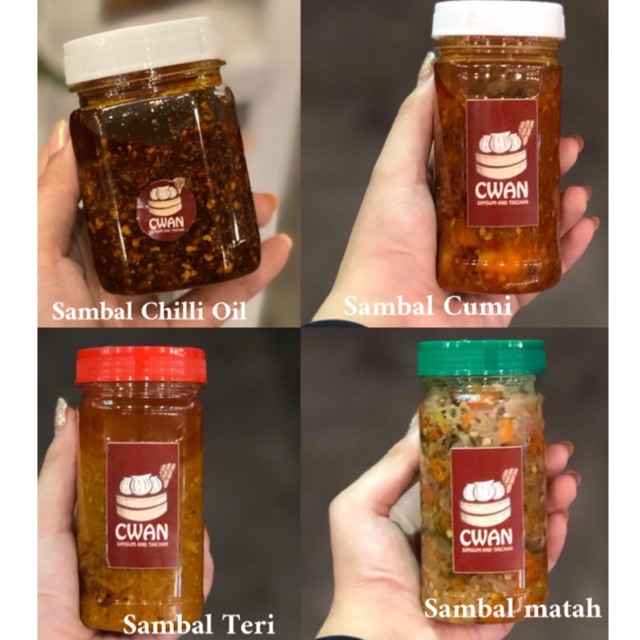 

Sambal Teri - Sambal Cumi - Sambal Matah - Sambal Chilli Oil