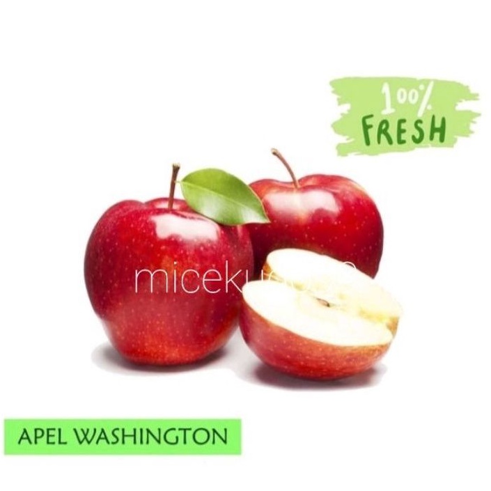 

APEL WASHINGTON 500GR SEGAR / RED APPLE MERAH USA BUAH IMPORT FRESH