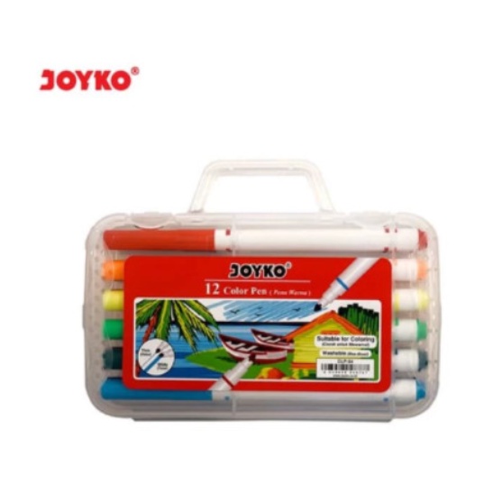 

Spidol Warna / Color Pen Joyko CLP-04 / 12 Warna